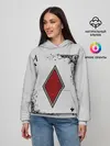 Женское худи / Туз Бубен