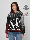 Женское худи / HONDA / ХОНДА / СЕТКА