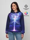 Женское худи / Яркий взрыв в космосе