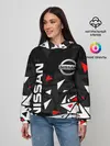 Женское худи / NISSAN / НИССАН / ОСКОЛКИ