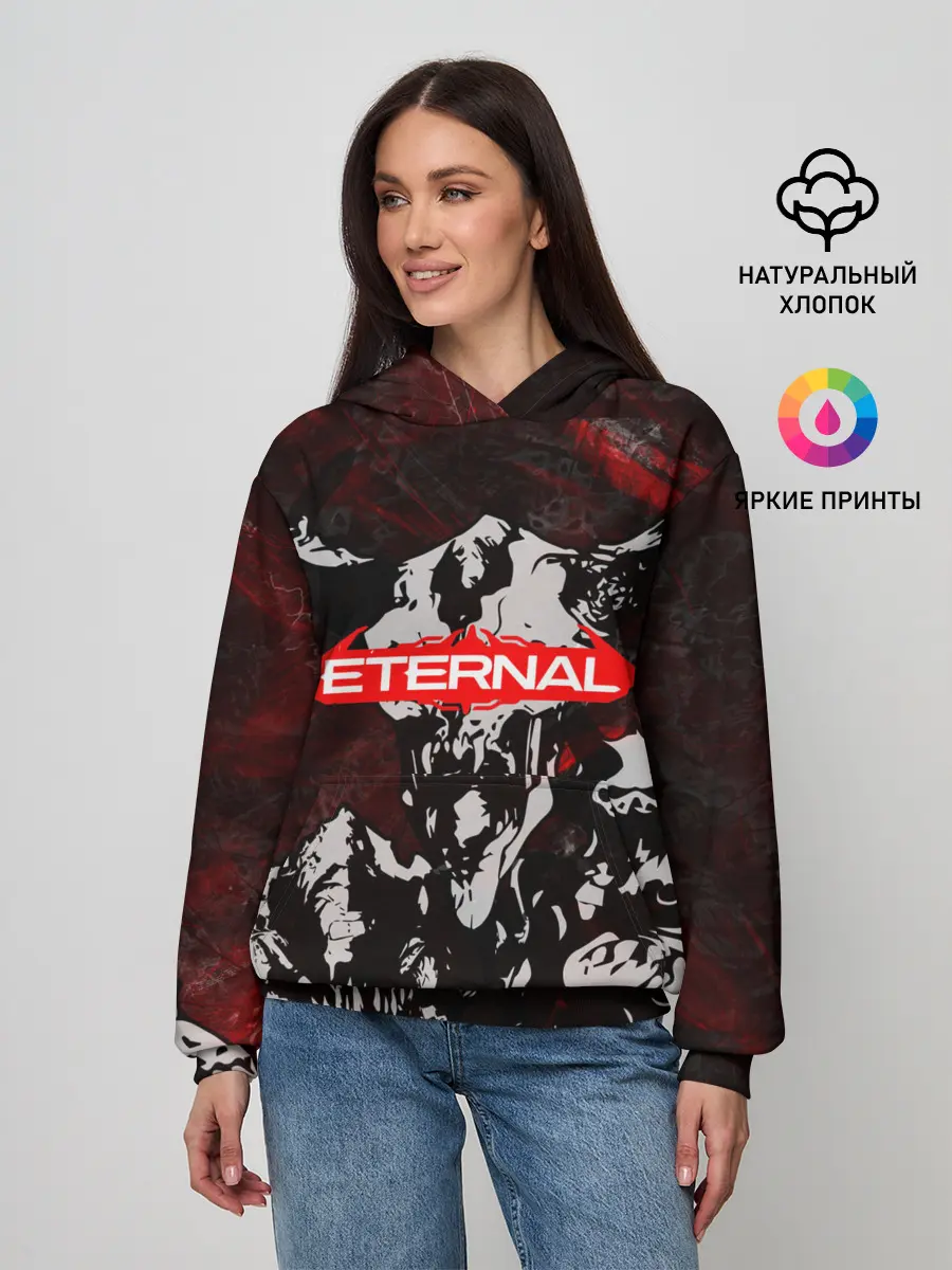 Женское худи / DOOM ETERNAL DEMONS