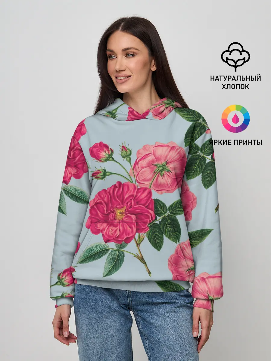 Женское худи / Чайная роза