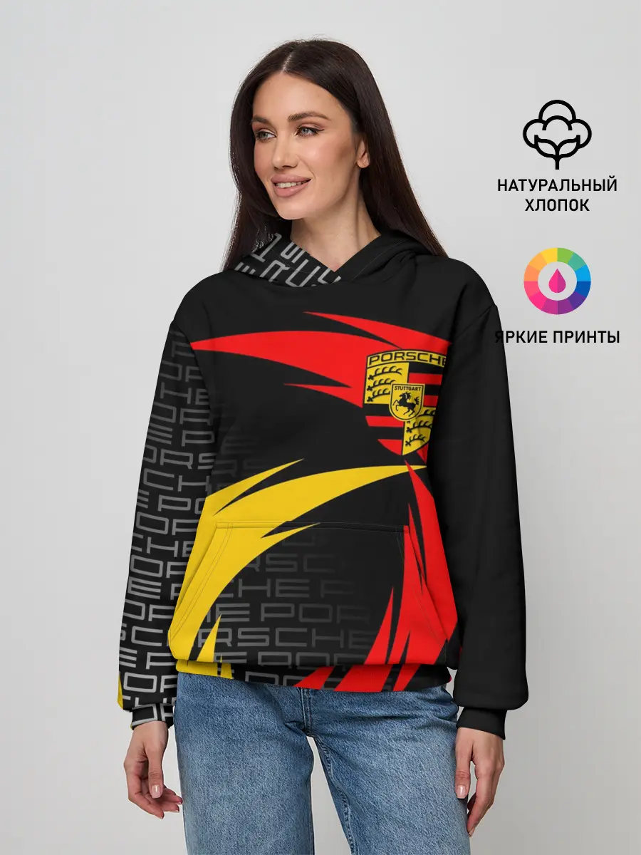 Женское худи / PORSCHE / ПОРШ / СПОРТ