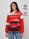 Женское худи / PORSCHE / ПОРШЕ / RED STYLE