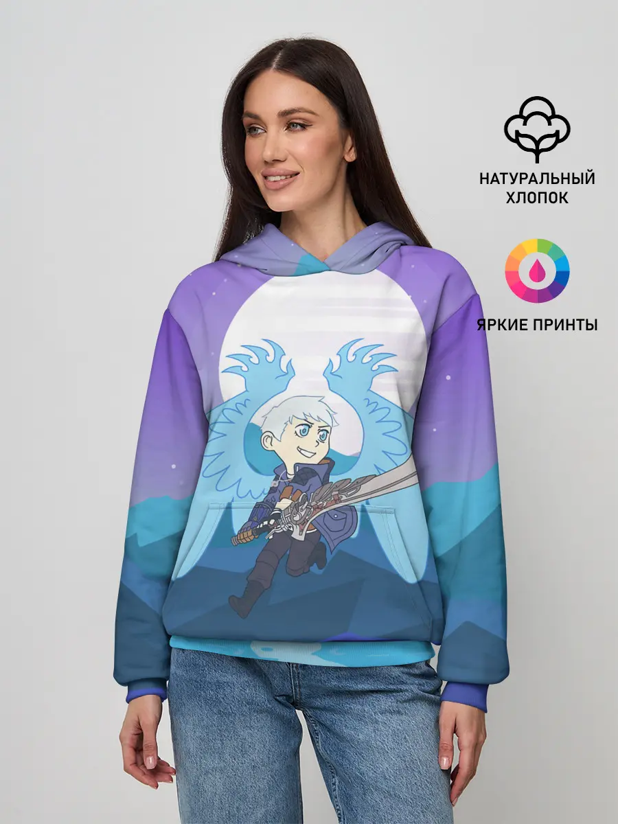 Женское худи / Nero anime