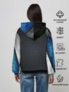 Женское худи / Хромированная 3D броня