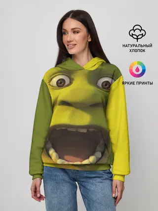 Женское худи / Shrek | Шрек
