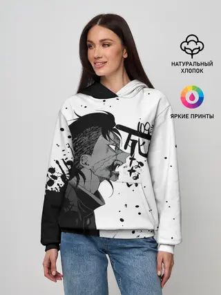 Женское худи / Генья Шинадзугава Kimetsu no Yaiba