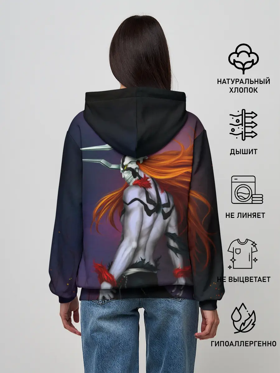 Женское худи / Bleach Ichigo Kurosaki