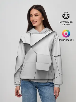 Женское худи / Слом плитки