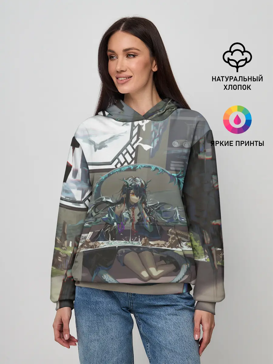 Женское худи / Arknights Clay