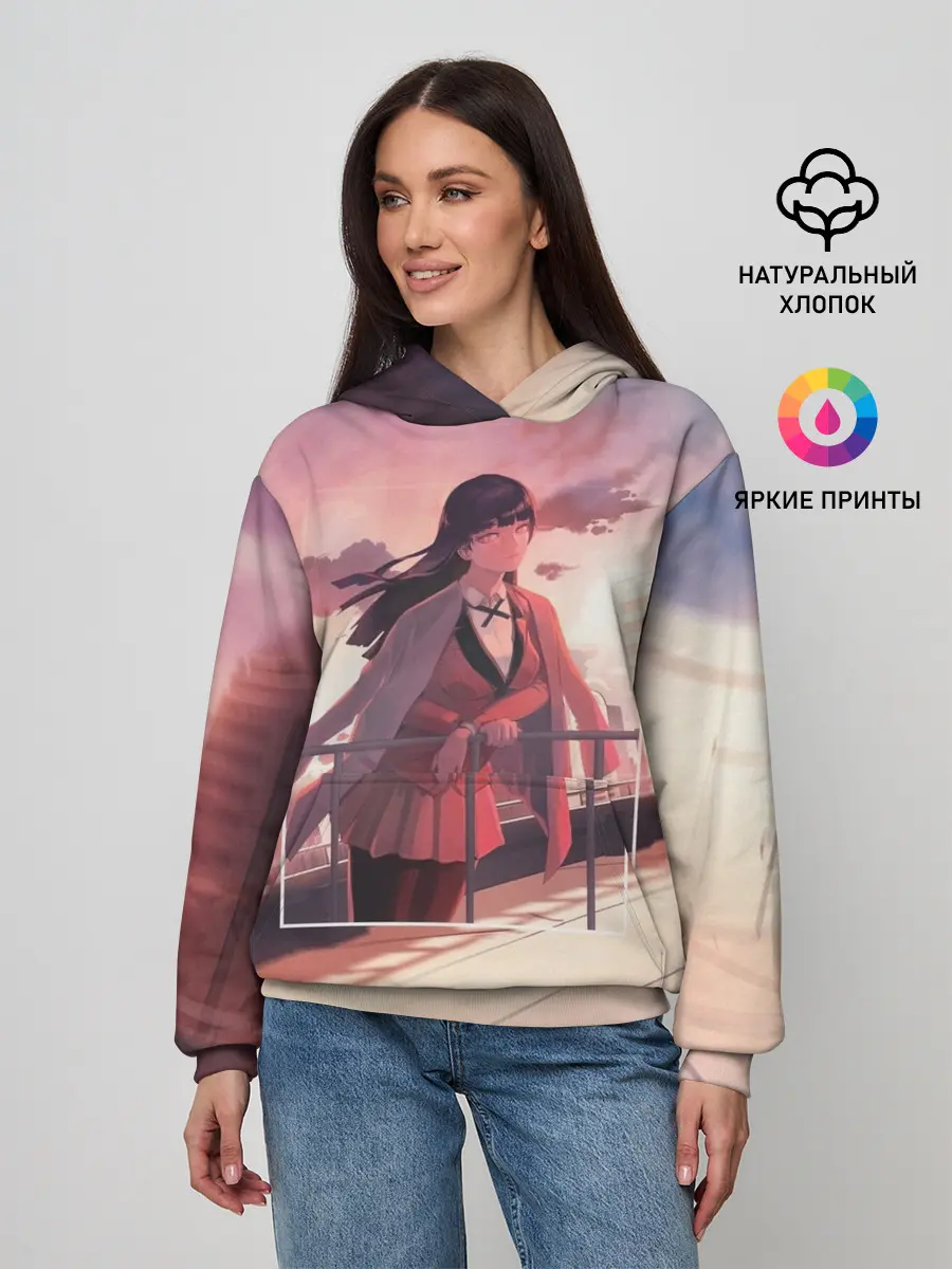 Женское худи / Kakegurui Yumeko Jabami art