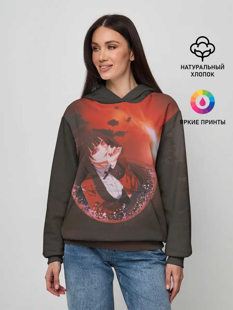 Женское худи / Kakegurui Yumeko Jabami art