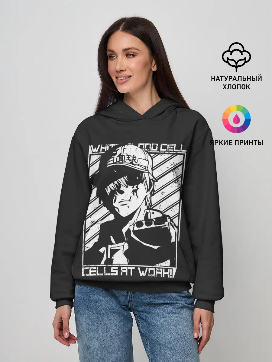 Женское худи / Лейкоцит