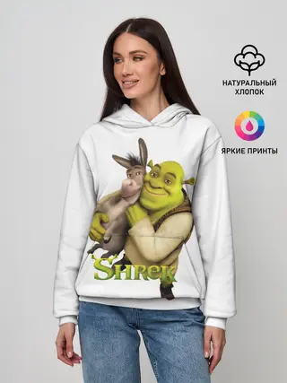 Женское худи / Шрек и Осел Мультфильм