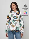 Женское худи / Стиль 80х