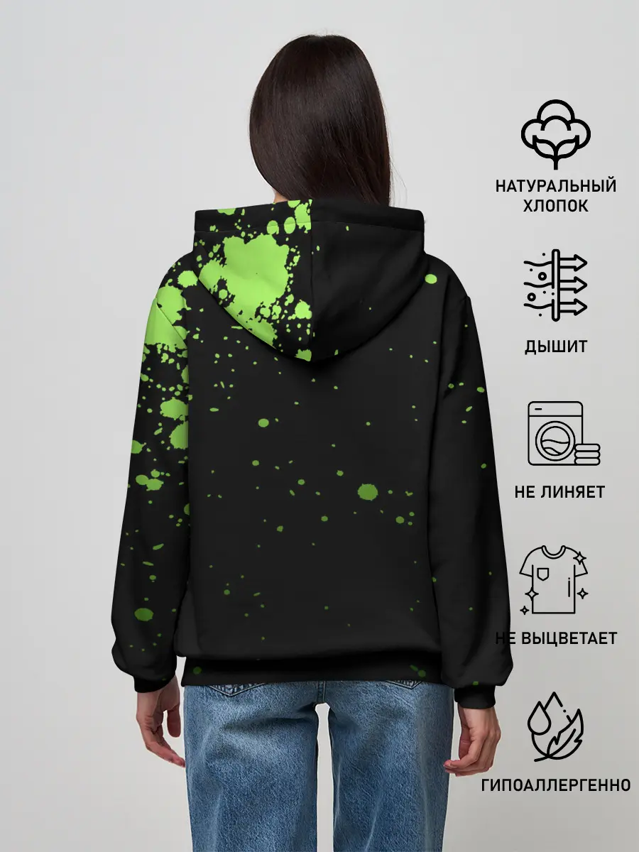 Женское худи / Танджиро и Незуко Kimetsu no Yaiba