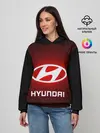 Женское худи / HYUNDAI / ХЕНДАЙ / RED STYLE
