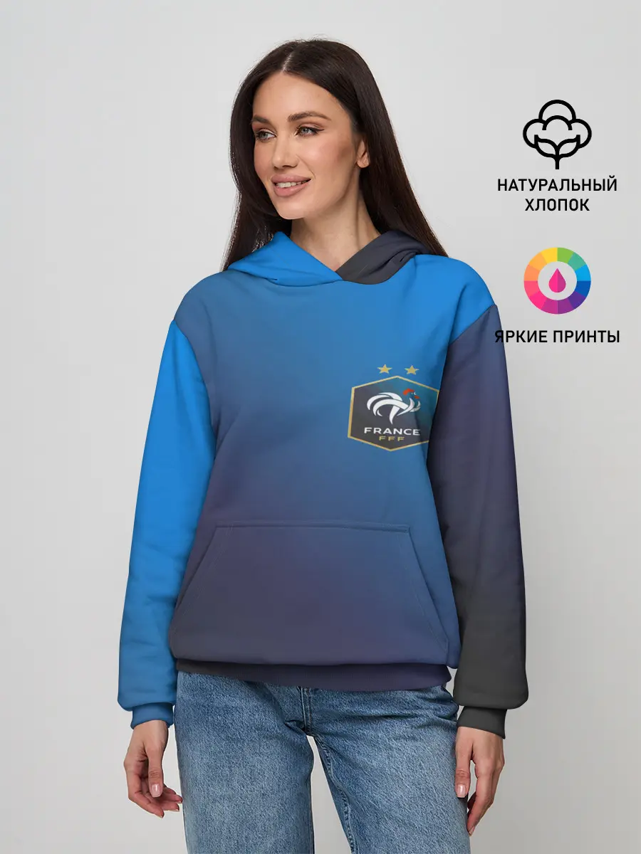 Женское худи / Сборная Франции