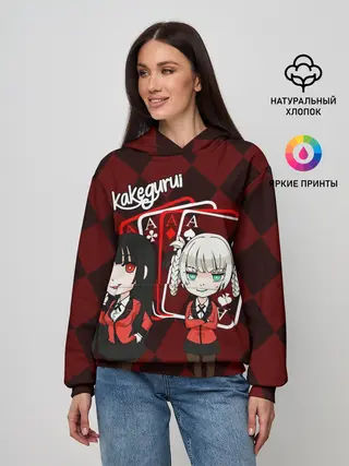 Женское худи / Kirari and Yumeko Kakegurui