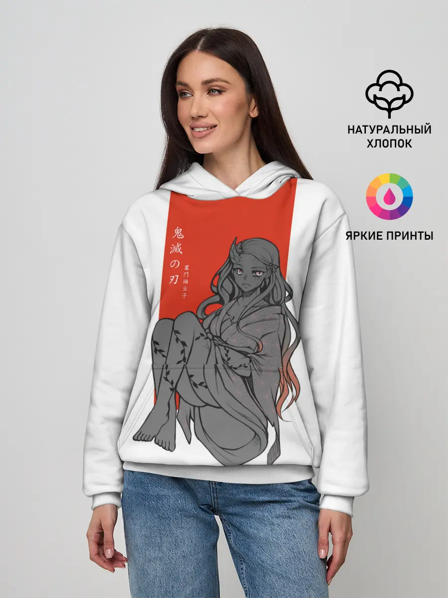 Женское худи / Незуко Камадо Kimetsu no Yaiba
