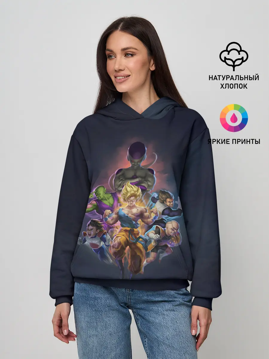 Женское худи / Dragon ball Team