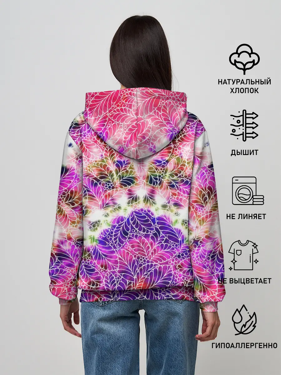 Женское худи / Тай-дай