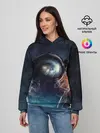 Женское худи / Космонавт