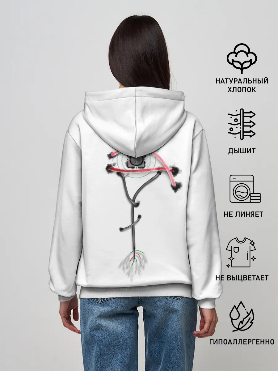 Женское худи / Yami: listen to my heart 3D