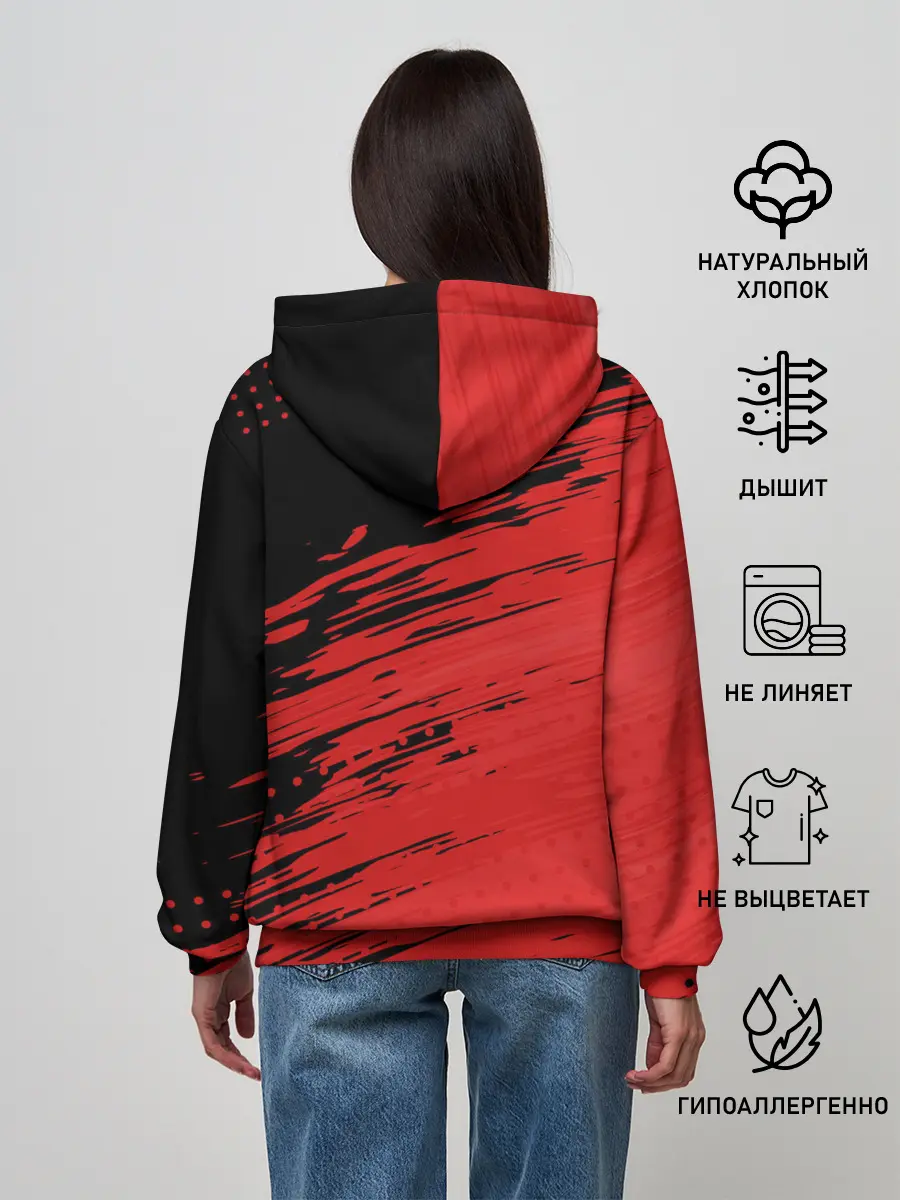 Женское худи / UROKODAKI-SAN Kimetsu no Yaiba