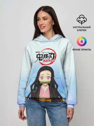 Женское худи / Незуко Камадо Kimetsu no Yaiba