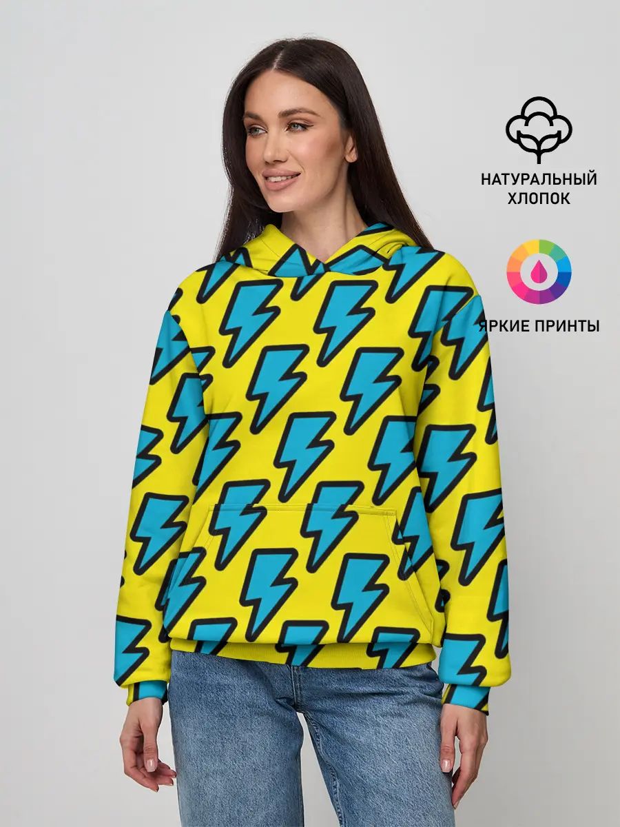 Женское худи / Молнии