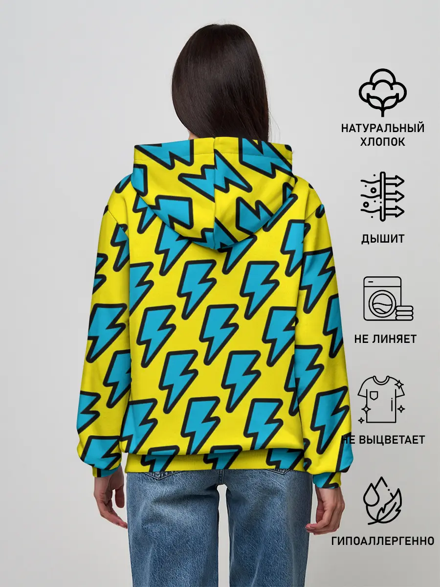 Женское худи / Молнии