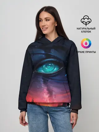 Женское худи / Глаза в небе