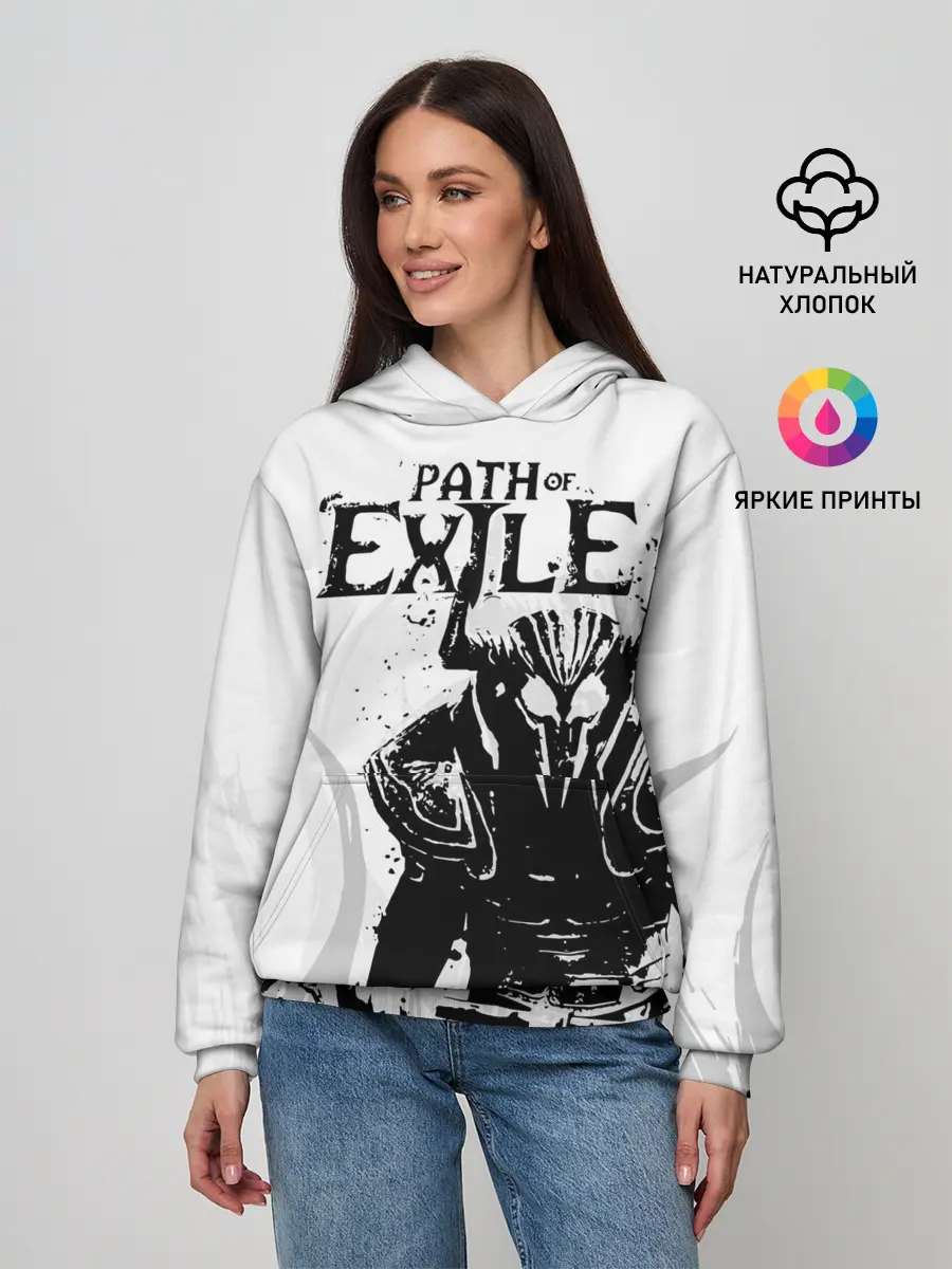 Женское худи / PATCH OF EXILE WARRIOR