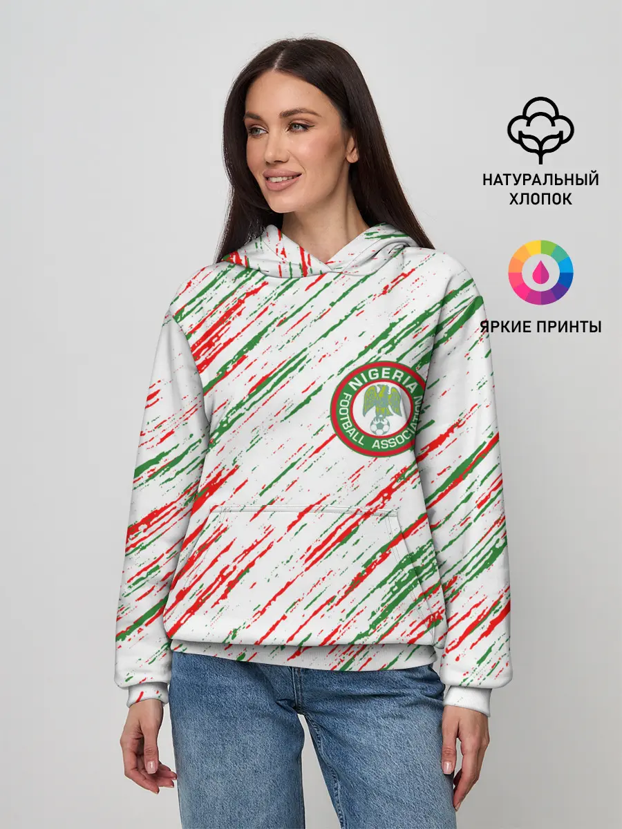 Женское худи / Сборная Нигерии