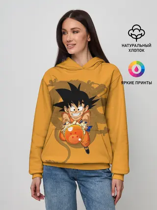 Женское худи / Kid Goku