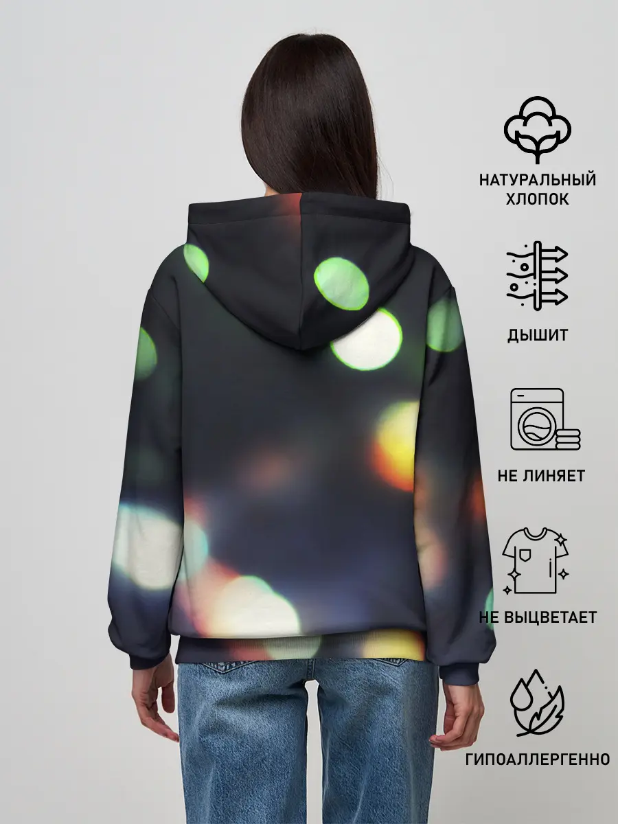 Женское худи / NIGHT | НОЧЬ