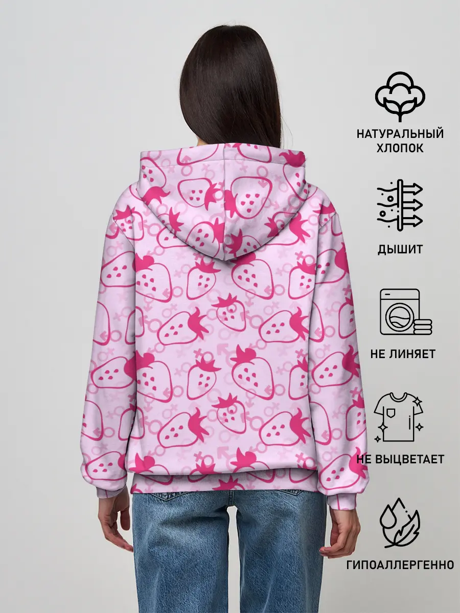 Женское худи / Sexy Клубничка