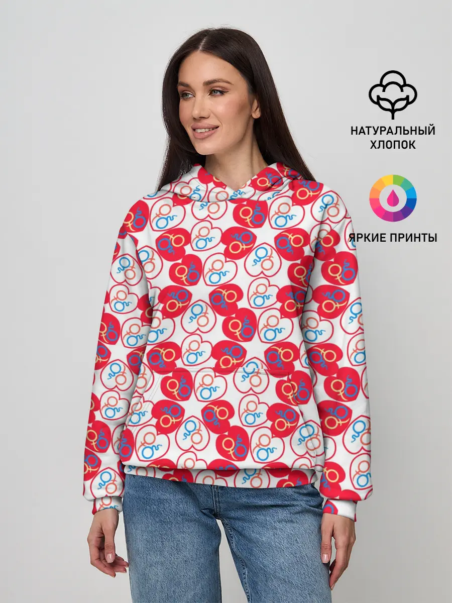 Женское худи / Любовь