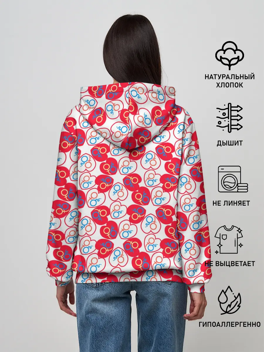 Женское худи / Любовь