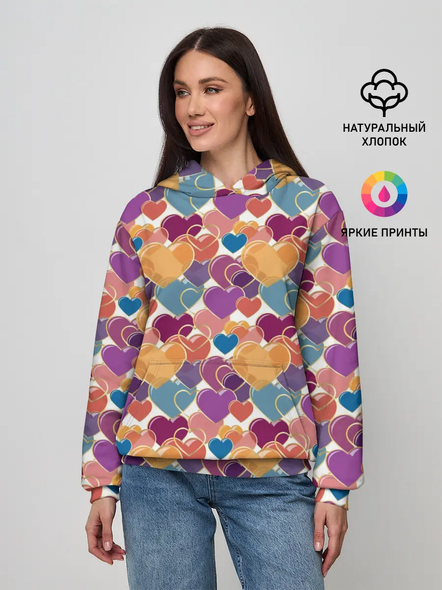 Женское худи / Любовь