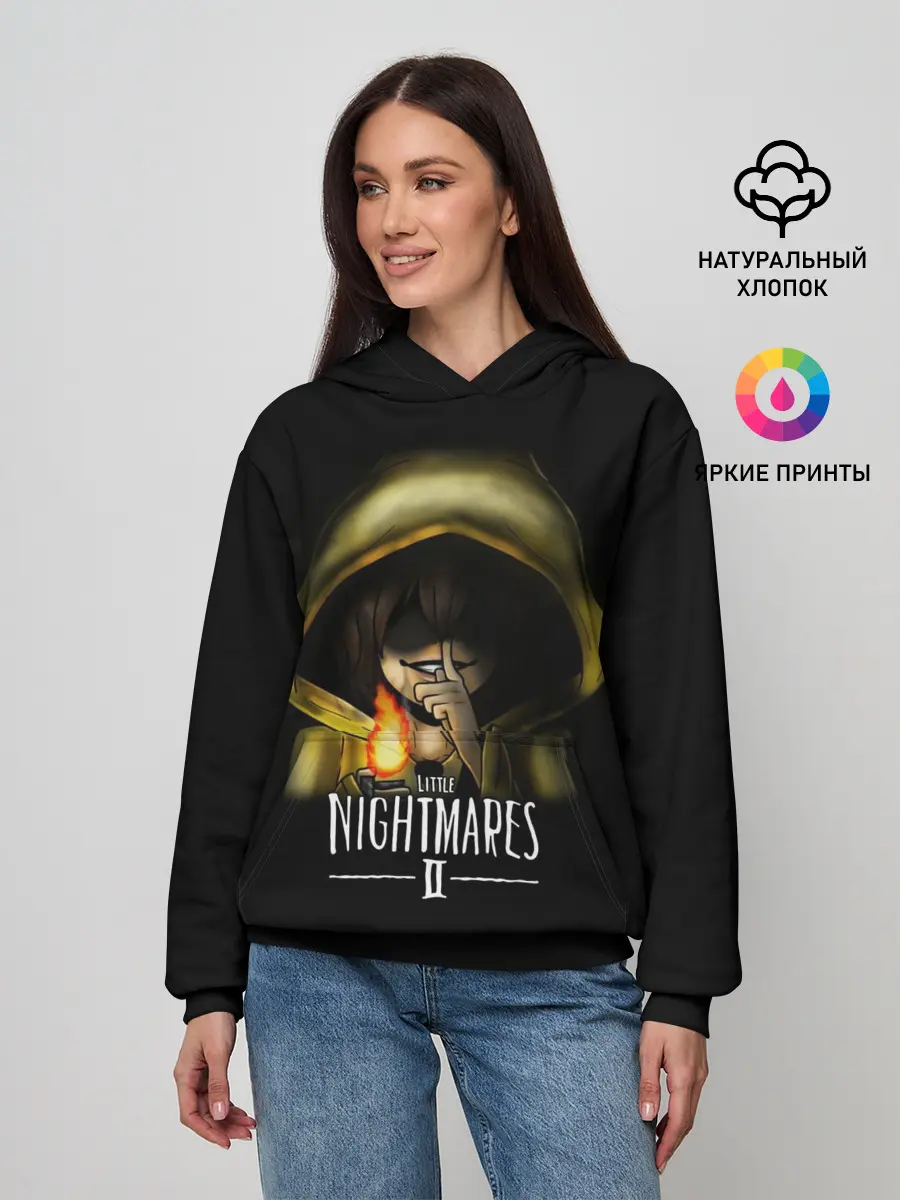 Женское худи / Little Nightmares 2 Тссс