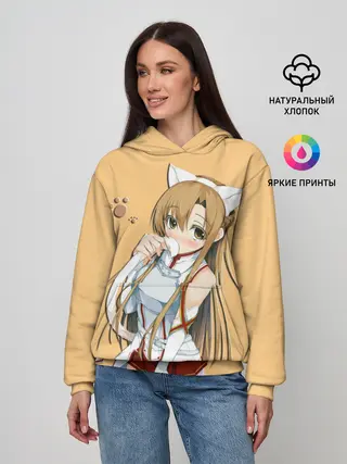 Женское худи / неко Асуна