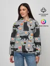 Женское худи / Котики и Суши