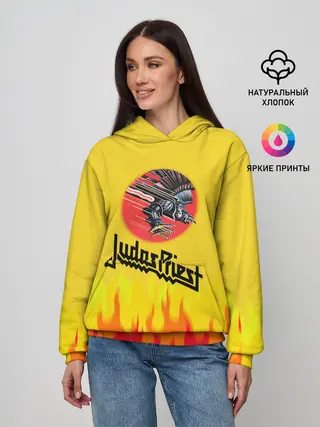 Женское худи / Джудас Прист: Бог металла.