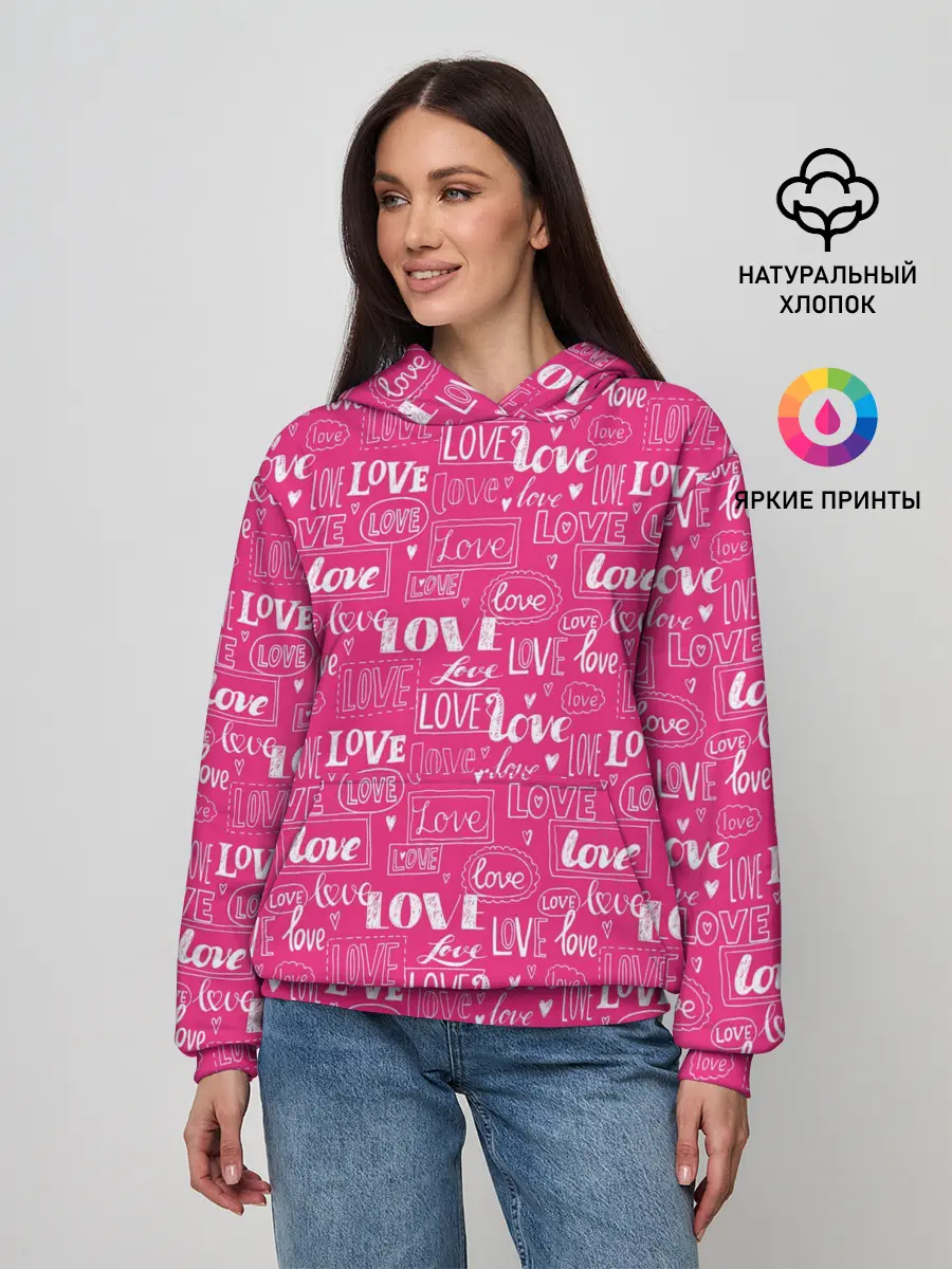 Женское худи / Love