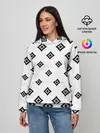 Женское худи / Ромб в ромбе