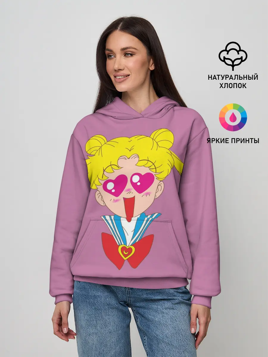 Женское худи / Банни Цукино