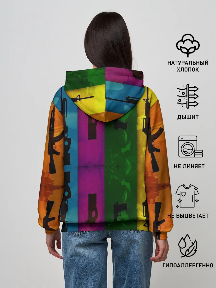 Женское худи / Кс го оружие